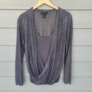 White House Black Market Sheer Top Built In Tank